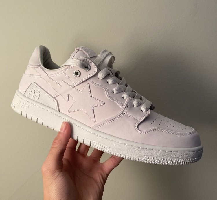 Bape sk8 sta all white
