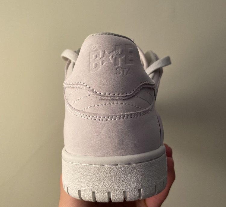 Bape sk8 sta all white