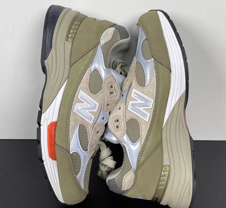 Wtaps X New Balance 992 Made In Usa olive Drab