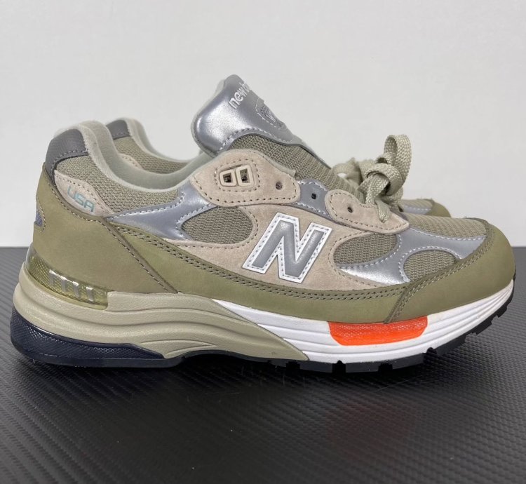 Wtaps X New Balance 992 Made In Usa olive Drab