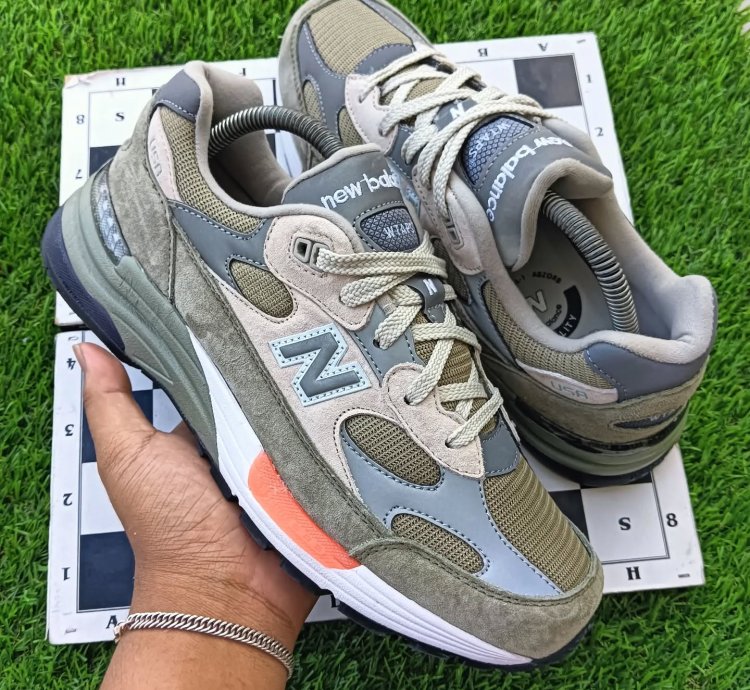 WTAPS x New B@lance 992 Made in USA 'Olive Drab'