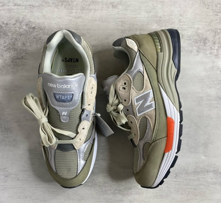 Wtaps X New Balance 992 Made In Usa olive Drab