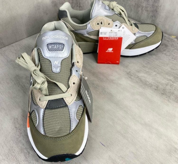 Wtaps X New Balance 992 Made In Usa olive Drab