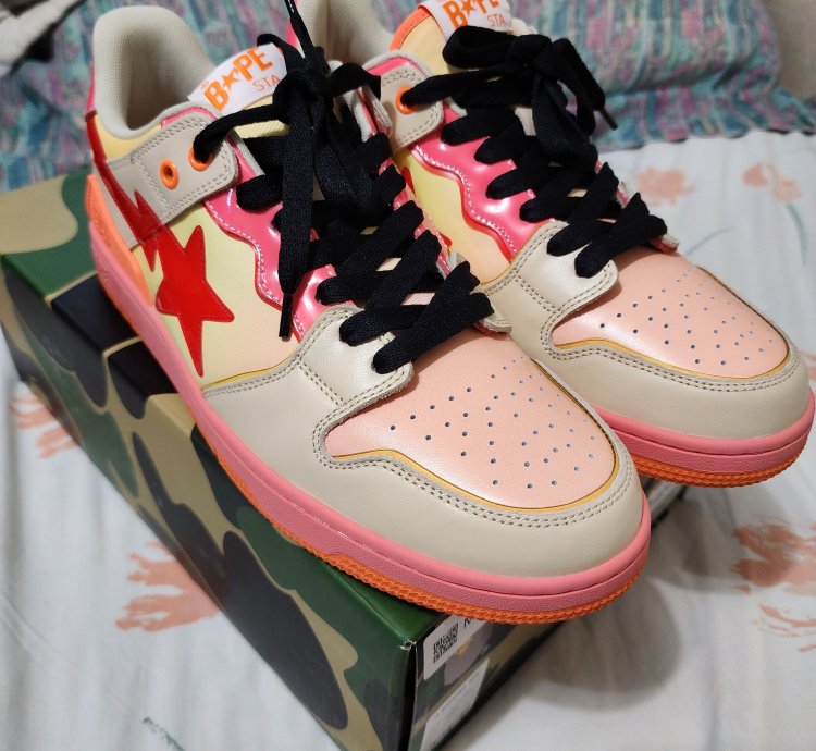 Bape Sk8 Sta M1 Orange