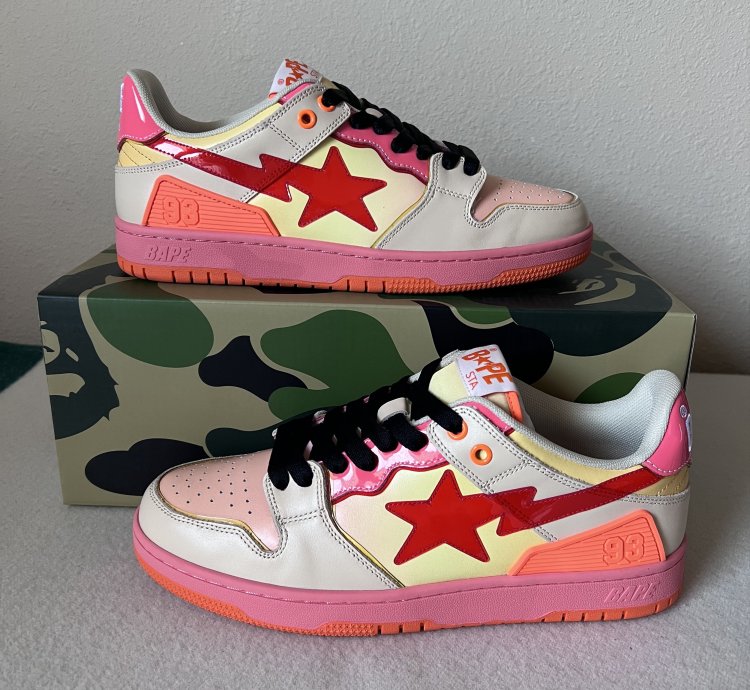 Bape Sk8 Sta Sneaker Orange