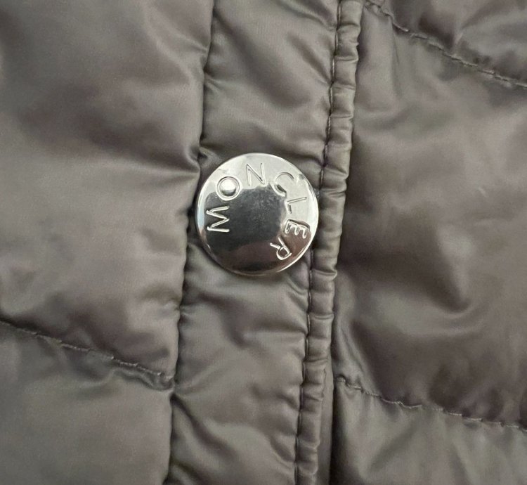 Moncler grey cardigan jacket
