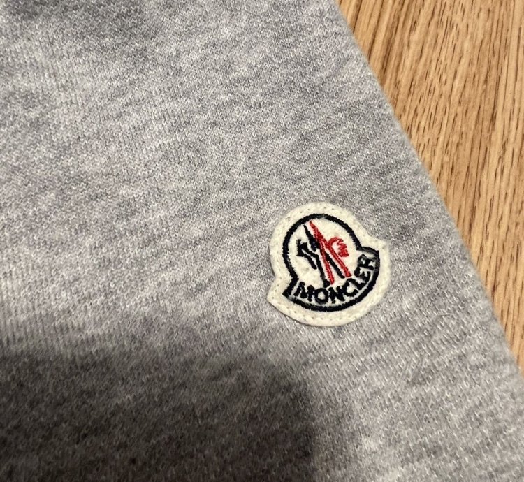 Moncler grey cardigan jacket
