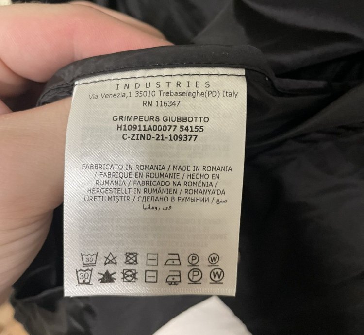 Moncler grimpeurs jacket