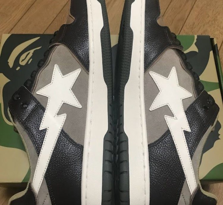 BAPE SK8 STA US11 Brown Ivory