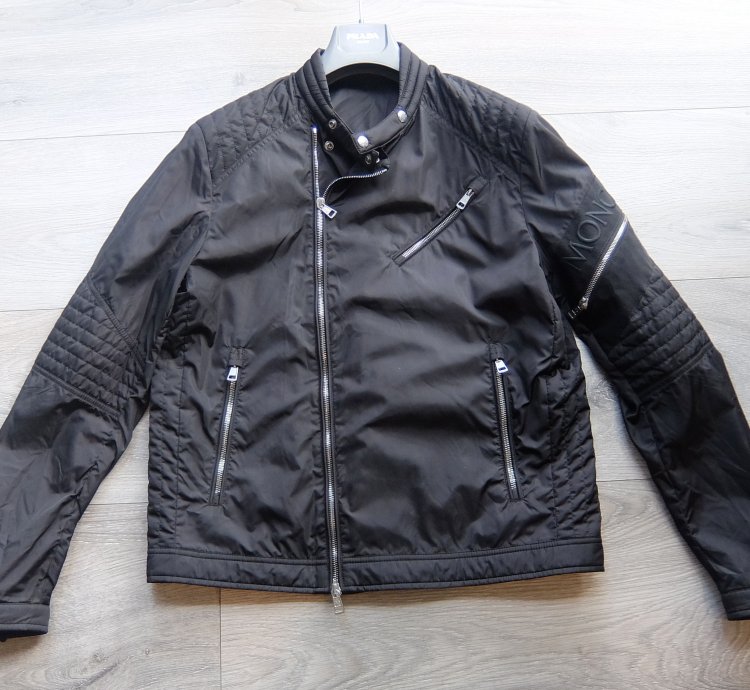 Moncler Jacket 3 black jaur logo light