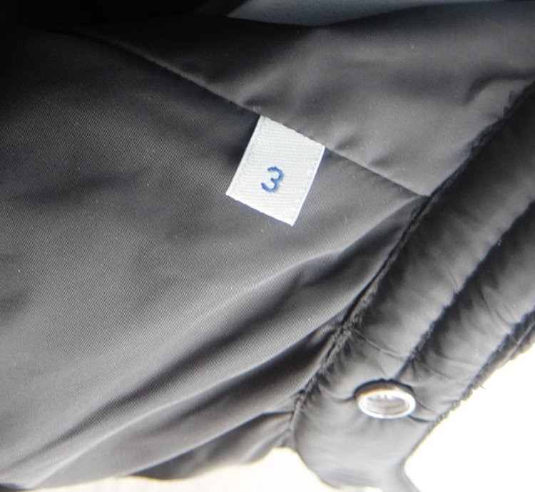 Moncler Jacket 3 black jaur logo light