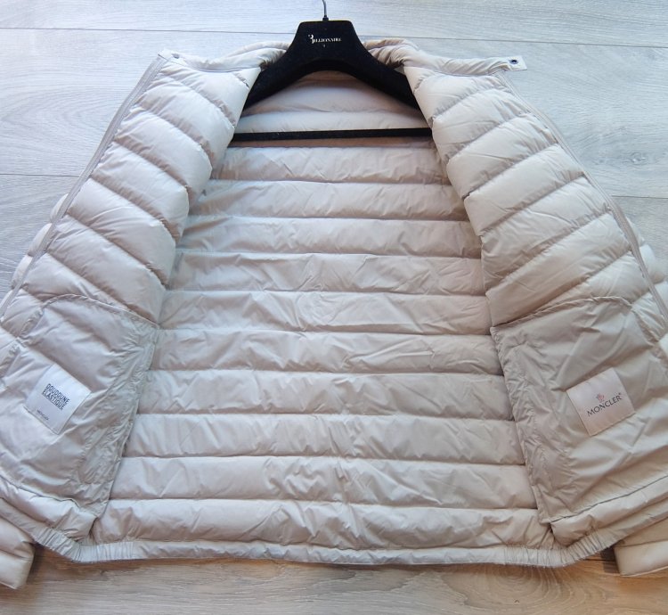 Moncler Jacket 7 acorus ivory xl xxl 2xl down white