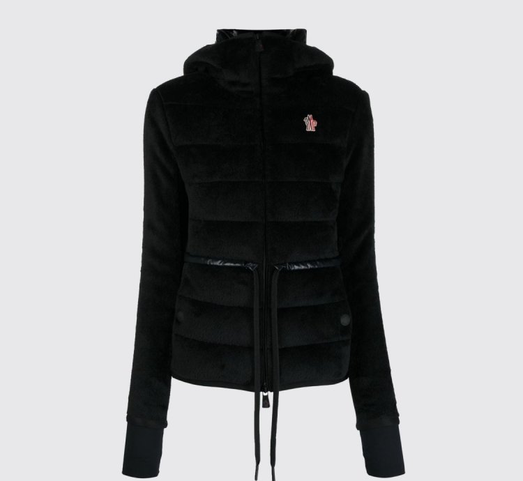 Moncler Jacket Woman Black