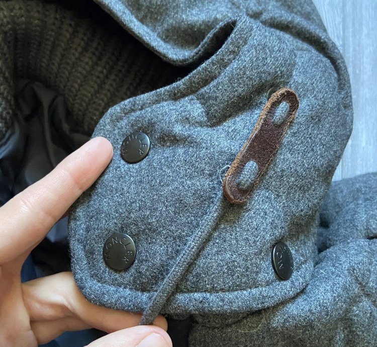 Moncler Labastide Wool Puffer Jacket