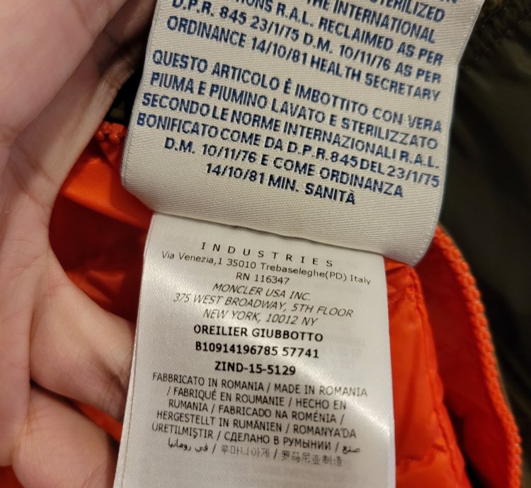Moncler light jacket