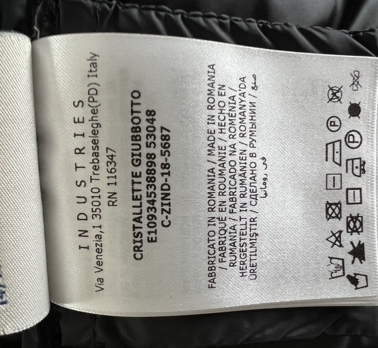 Moncler lightweight down jacket Cristalette - size -