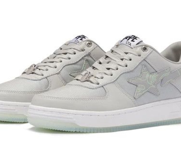 BAPE STA 1 LINE CAMO GRAY SIZE 11