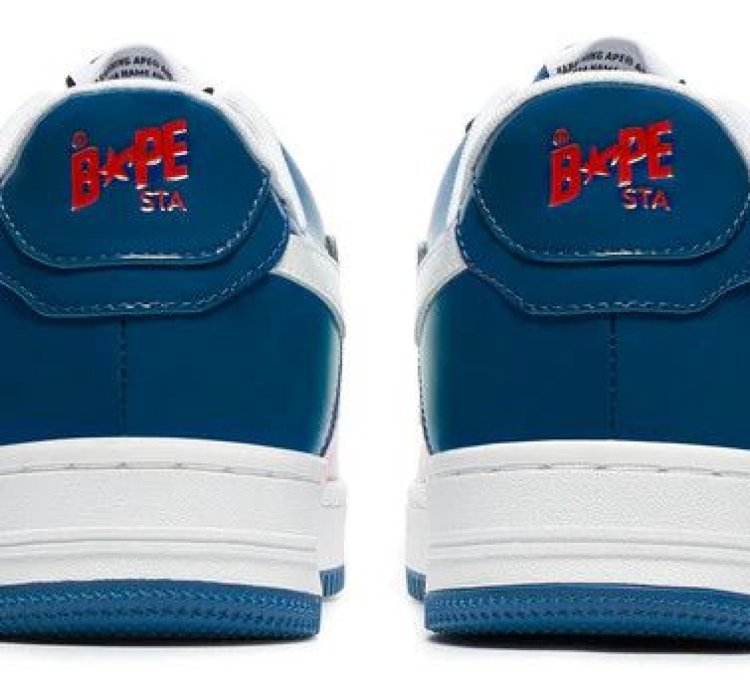 BAPE STA 1 USA FRANCE RED WHITE BLUE SIZE 11