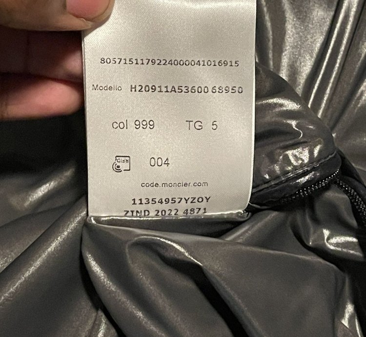 Moncler Maya Black Down Jacket