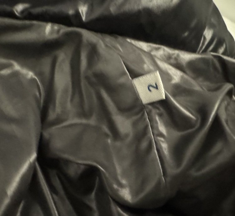 Moncler maya black puffer jacket
