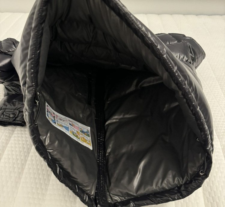 Moncler maya black puffer jacket
