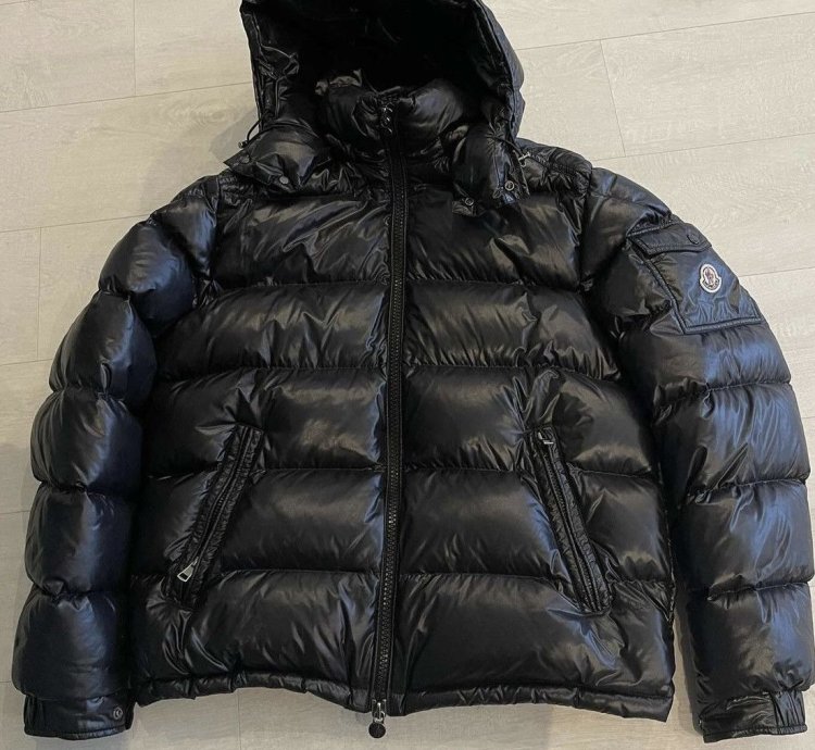 Moncler Maya Down Jacket Black