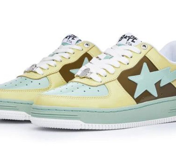 BAPE STA 2 BROWN BEIGE SIZE 12