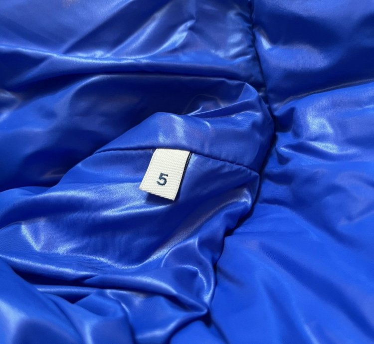 Moncler Maya Giubbotto Blue Jacket Size 5