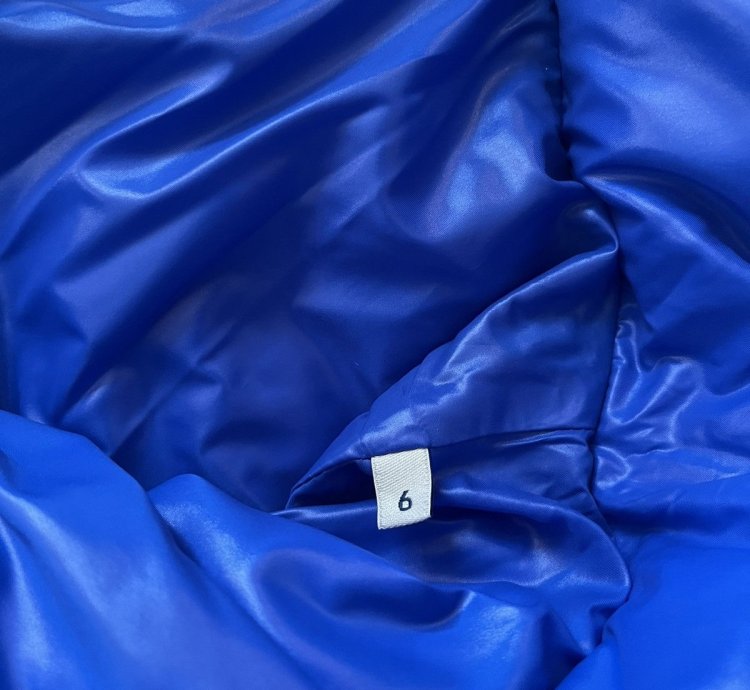 Moncler Maya Giubbotto Blue Jacket Size 6