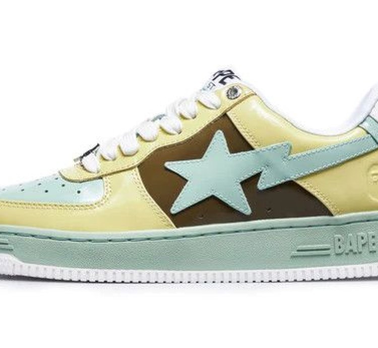 BAPE STA 2 BROWN BEIGE SIZE 9
