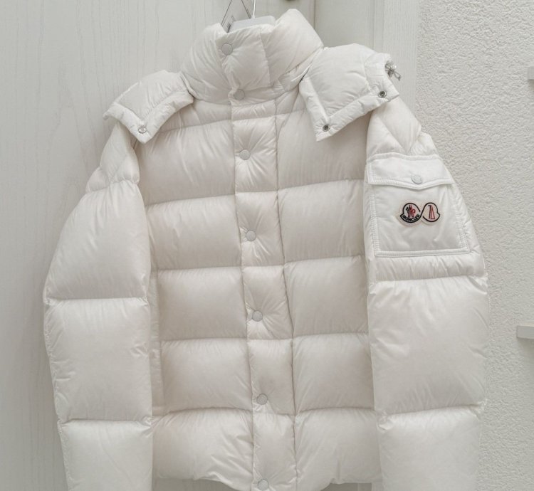 Moncler Maya Jacket 70 Anniversary Limited Edition White