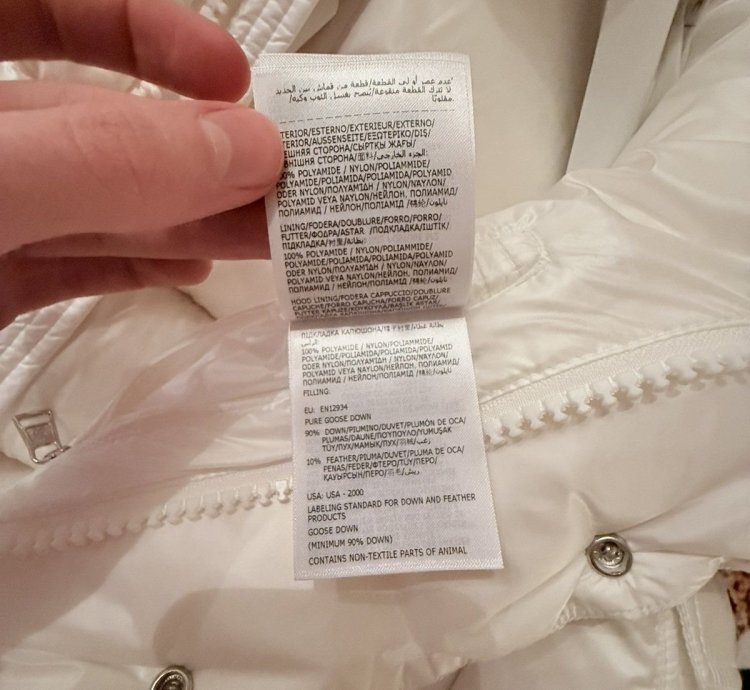 Moncler Maya Jacket 70 Anniversary Limited Edition White