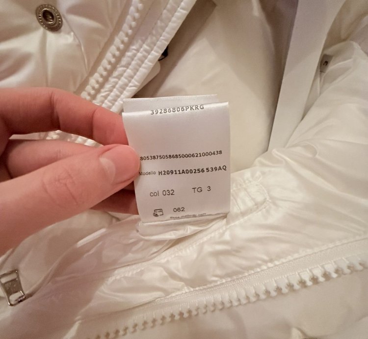 Moncler Maya Jacket 70 Anniversary Limited Edition White