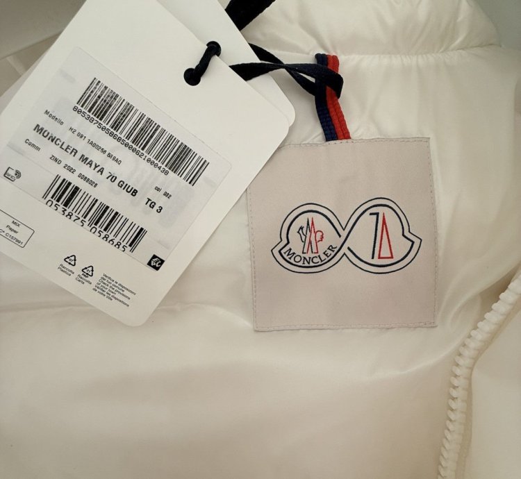 Moncler Maya Jacket 70 Anniversary Limited Edition White