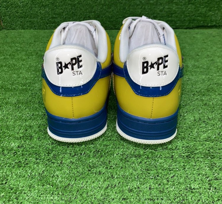 BAPE STA 2 YELLOW BLUE SIZE 13