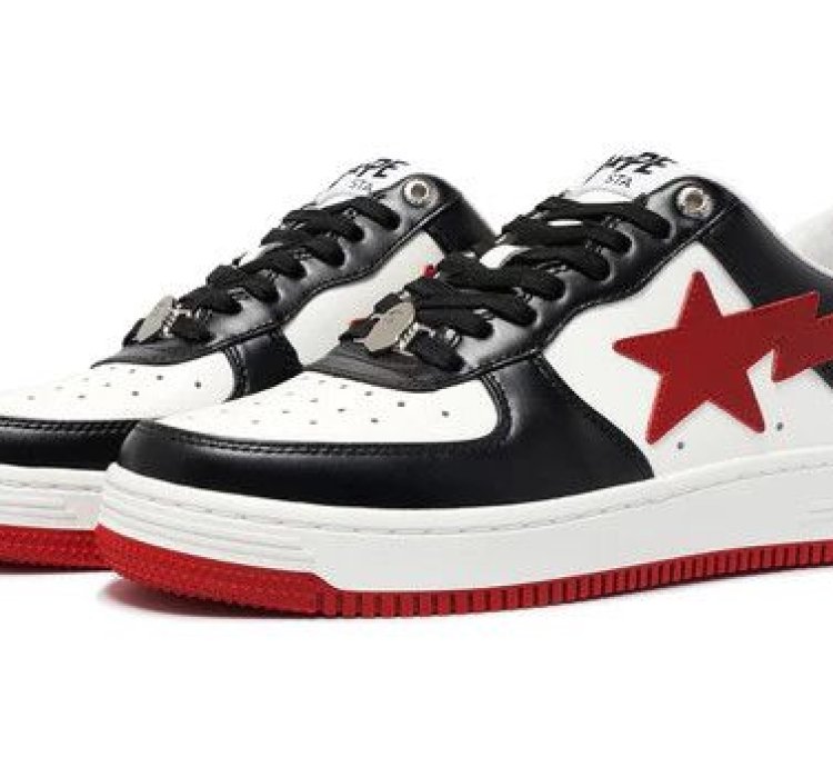 BAPE STA 3 BLACK RED SIZE 9