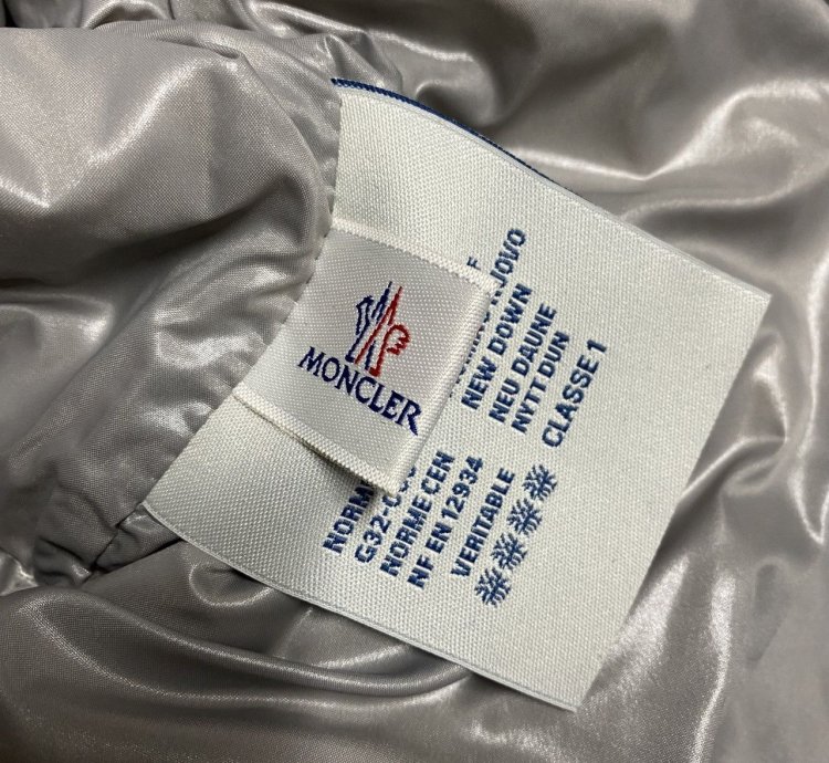 Moncler Maya mens puffer jacket cream size 5 2XL XL XXL