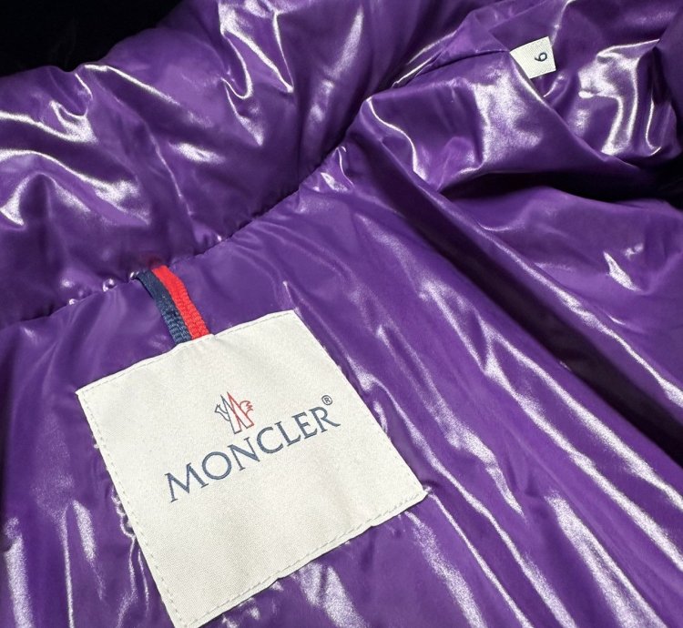 Moncler Maya mens puffer jacket Purple size 6 2XL 3XL XXL