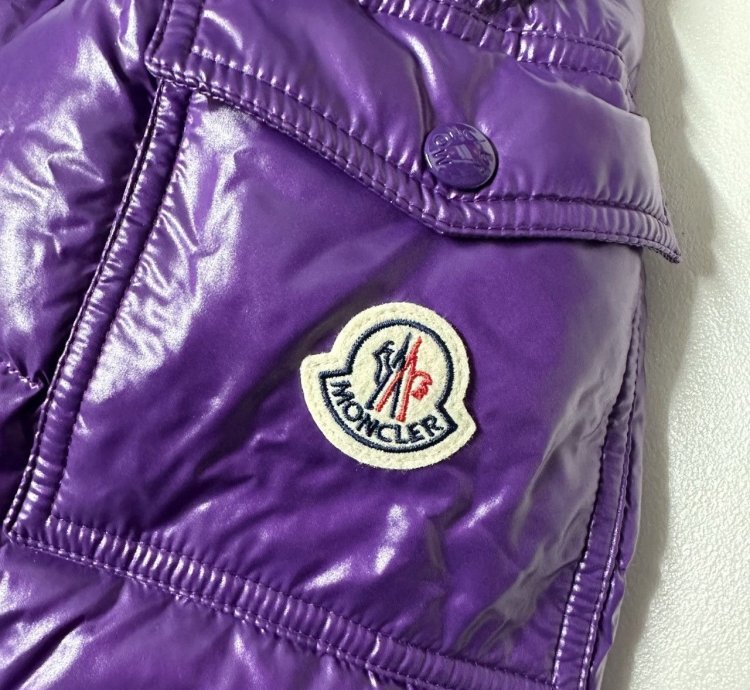 Moncler Maya mens puffer jacket Purple size 6 2XL 3XL XXL