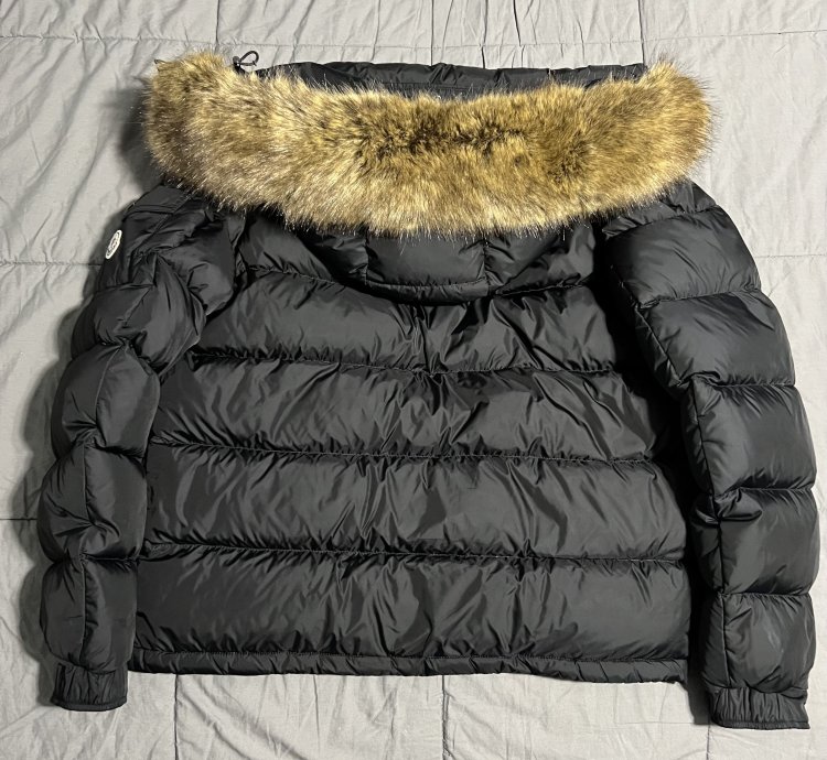 Moncler Mayaf Down Puffer Jacket Size 3 Black