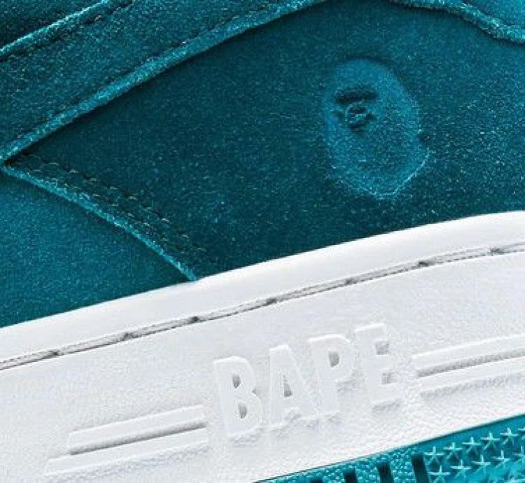BAPE STA 3 SUEDE GREEN SIZE 12