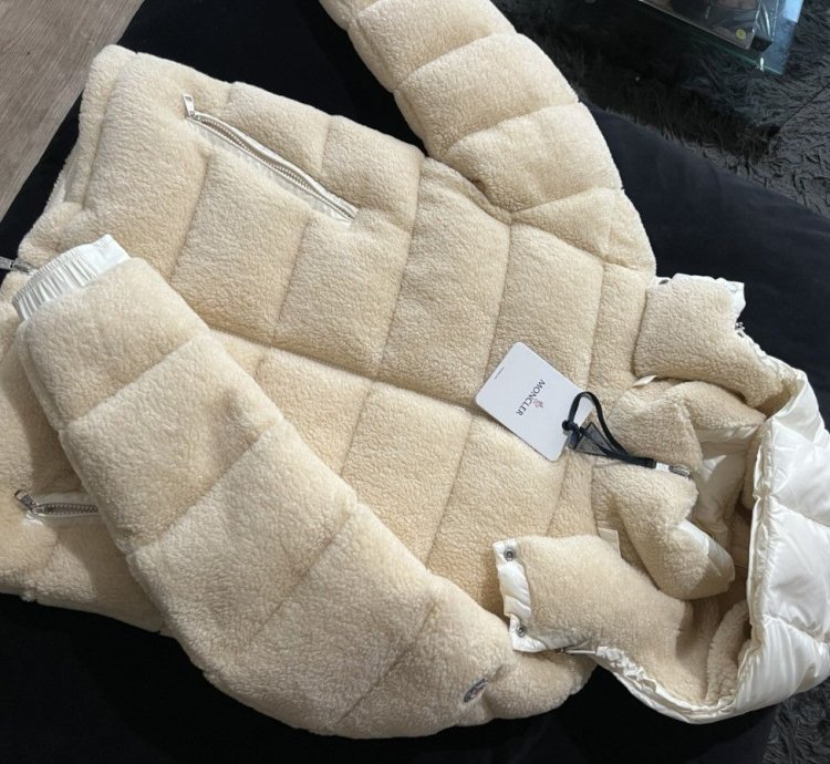 Moncler Michon Sherpa Down Jacket Size 3 New Tags Mens