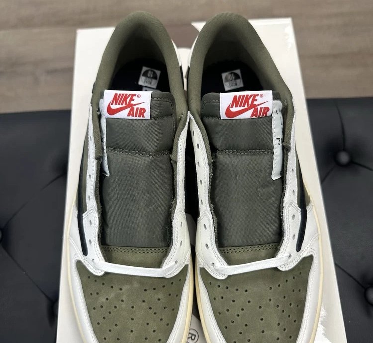 Air Jordan 1 Retro Low Og Sp Travis Scott Medium Olive