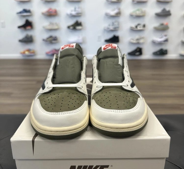 Air Jordan 1 Retro Low Og Sp Travis Scott Medium Olive