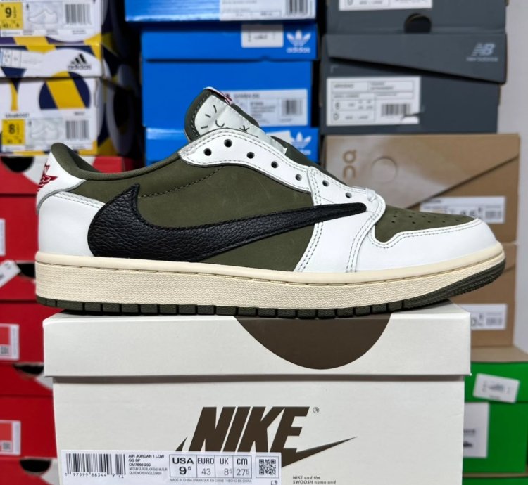 Air Jordan 1 Retro Low Og Sp Travis Scott Medium Olive