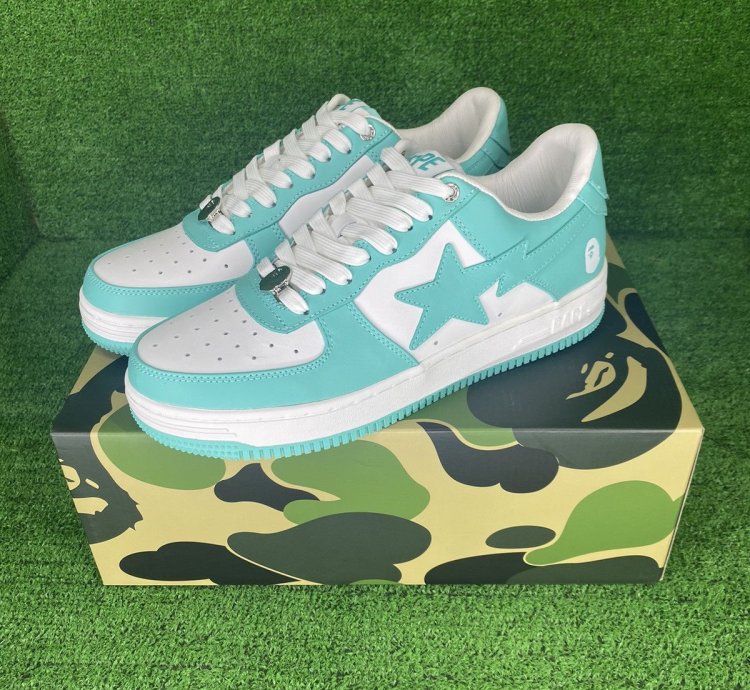 Bape Sta 4 Green Size 8