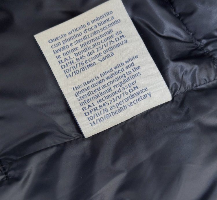 Moncler Montgenevre Jacket Navy Size 3