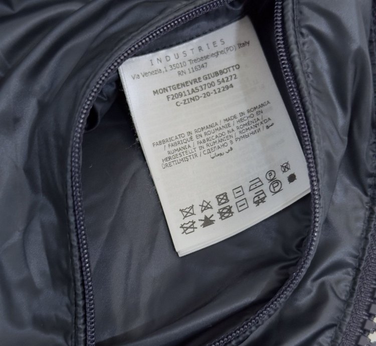 Moncler Montgenevre Jacket Navy Size 3