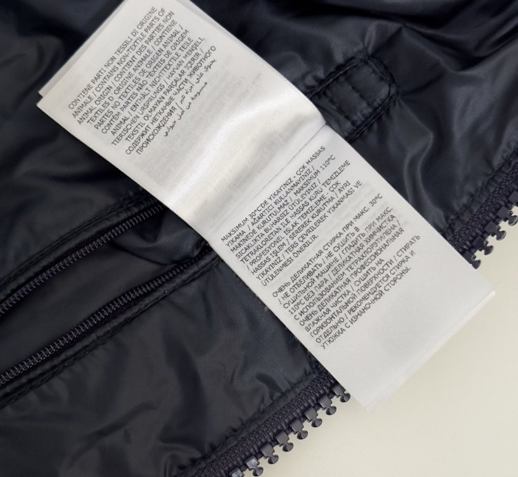 Moncler Montgenevre Jacket Navy Size 3