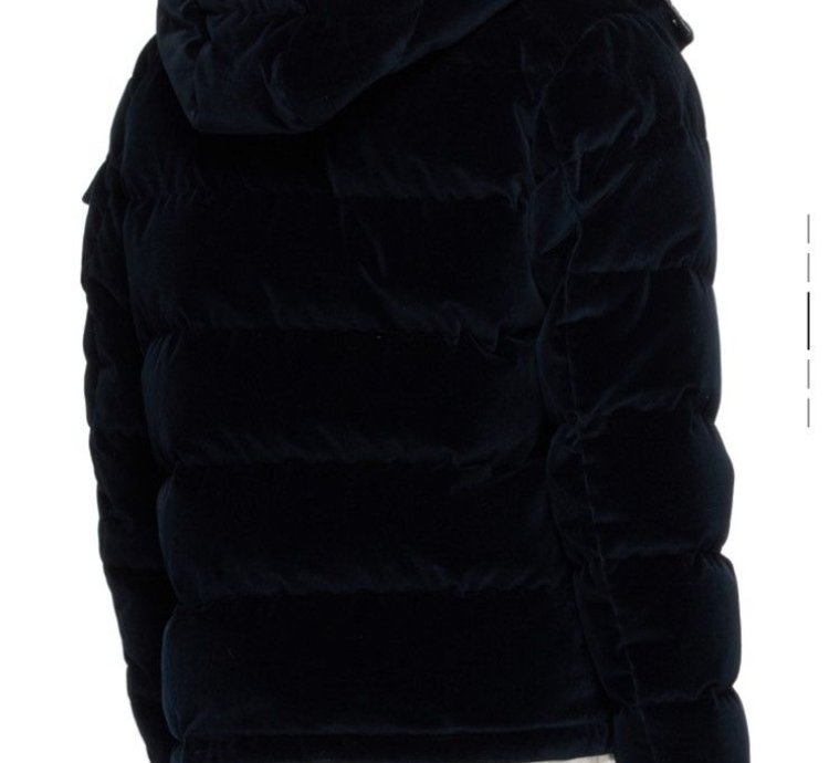 Moncler Navy Armorique Down Jacket